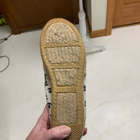COPY - Sperry Espadrilles slip on shoes size 7 coastal chic - Picture 7 of 10
